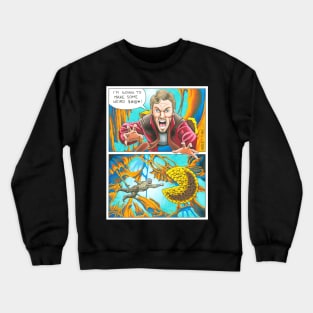 Celestial Fight Crewneck Sweatshirt